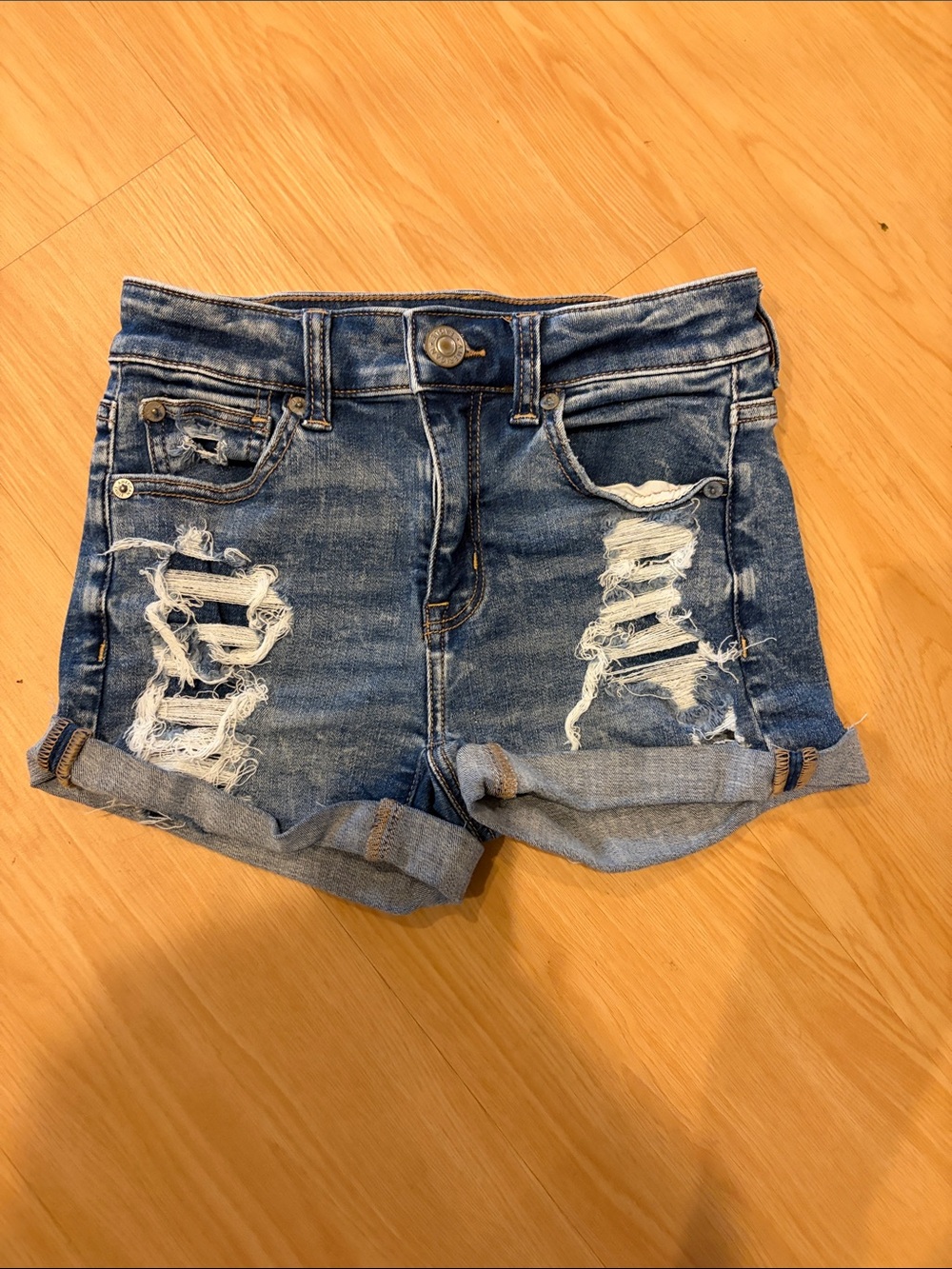 American Eagle Next Level Stretch Hi Rise Shortie
